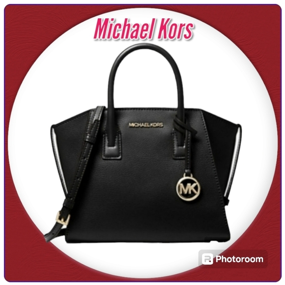 MICHAEL KORS Avril Small Leather Top-Zip Crossbody Satchel bag - Picture 2 of 6